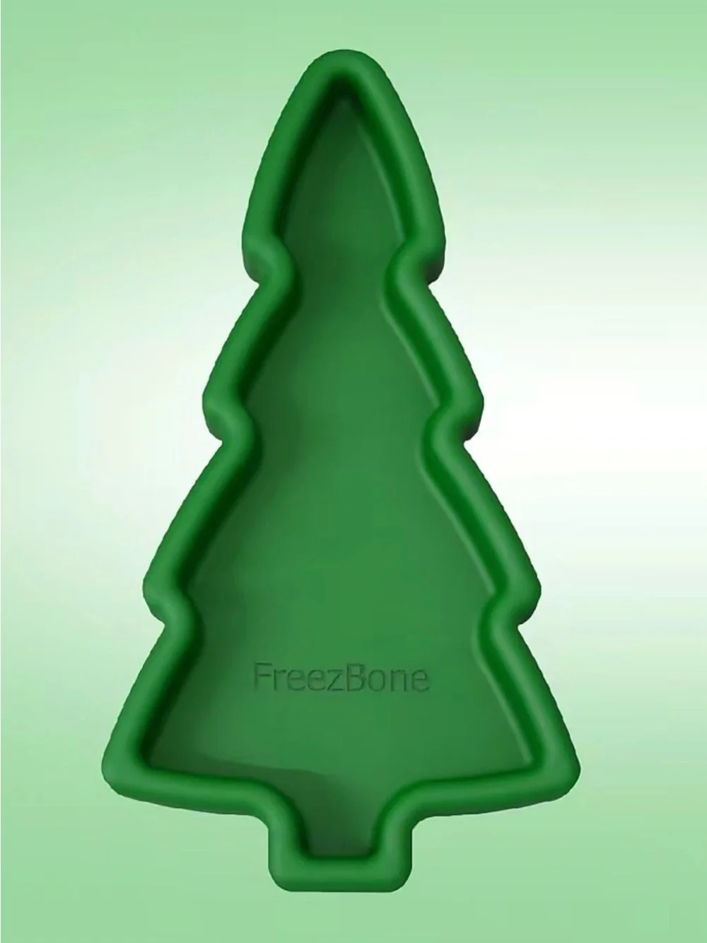 Freezbone Christmas Tree Dog snack or treat freezer bowl or meals 80 pounds! NEW